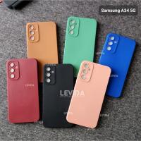 ราคา Samsung A34 5G Samsung A54 5G Case Pro Camera Macaron Color Case Samsung A34 5G Samsung A54 5G (43921548324)
