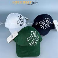 ราคา LOULAIHAT หมวกเบสบอลปักลายเอียงขนาดใหญ่ NyY สําหรับผู้ชายและผู้หญิง หมวกกันแดดกีฬาที่ใช้งานแฟชั่นเกาหลี (41408813636)