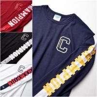 ราคา Champion LONG SLEEVE VARSITY BIG C LOGO/T438G (23245885948)
