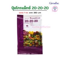 ราคา กิฟฟารีน ปุ๋ยเกล็ด โกรแม็กซ์ สูตร 20-20-20 สูตรเสมอ20 พัฒนาราก บำรุงใบ บำรุงต้น ขยายขนาดช่อดอก ปุ๋ยกล้วยไม้ (6255742857)