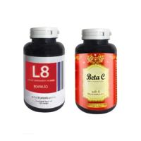 ราคา L8 ผลิตภัณฑ์เสริมอาหาร แอลแปด / Beta C ผลิตภัณฑ์เสริมอาหาร เบต้า ซี (50 แคปซูล) (6934793358)