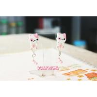 ราคา ต่างหูตุ้งติ้งลายน้องแมว ทำจากดินปั้นญี่ปุ่นงาน handmade (14833792)