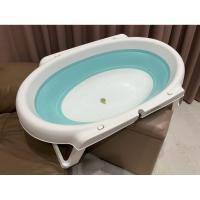 ราคา (1718) BabyHood เบบี้ฮูด อ่างอาบน้ำเด็ก กะละมังอาบน้ำ กะละมังพับได้ ของใช้เด็ก งานตู้ญี่ปุ่น ** มือสอง สภาพสวย ** (43214836946)