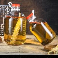 ราคา ขวดแก้วปิดผนึกคุณภาพสูงสําหรับแช่ไวน์, ภาชนะไวน์หนา, ขวดเหล้าไวน์โสม, ขวดไวน์พิเศษ, ขวดเปล่า (46951522558)