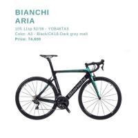 ราคา Bianchi​ รถจักรยาน​เสือหมอบ​ยี่ห้อ​ bianchi. รุ่น.aria สีดำ​Size​47/50 (2631155421)