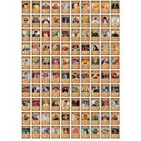 ราคา ใบประกาศจับวันพีช ค่าหัวล่าสุด วันพีช ลูฟี่ ประกาศจับ one piece poster wanted โปสเตอร์ประกาศจับวันพีช โปสการ์ด 100 ใบ (6336322710)