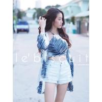 ราคา เซตเสื้อคลุม+เสื้อครอปผูกคอ (206039129)