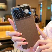 ราคา สําหรับ Redmi K90 Pro Max K90 K80 กรณีหนังโลหะป้องกันปกหลังสําหรับ Xiaomi Poco F7 F8 Pro F7 F8 Ultra เคสโทรศัพท์ (45803886810)