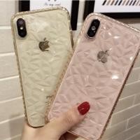 ราคา ⚡ถูกสุด⚡เคสใส ซิลิโคนนิ่ม Apple iPhone XR X 7 8 Diamond Transparent TPU case silicone case 8plus 7plus XS เคสใสไอโฟน (5743984576)