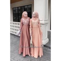 ราคา ชุดเดรส เดรสอิสลาม เดรสใส่ออกงานมุสลิม เดรสเพื่อนเจ้าสาว รุ่นดีนี่ ชุดใส่รายอ แฟชั่นมุสลิมหญิง (40567358028)