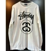 ราคา stussyเสื้อยืดแขนยาว Stussy(มือ2) (19485196756)