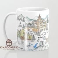 ราคา Vail Skyline สีน้ํา Breckenridge Colorado รีสอร์ทปลายทาง Rocky Mountains แก้วกาแฟเซรามิคของขวัญ Hampers (41876820148)