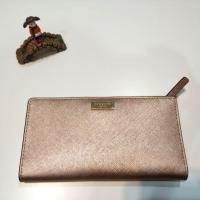 ราคา กระเป๋าสตางค์ Kate Spade Stacy WALLET สี Rosegold ของแท้100% (2844709564)