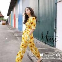 ราคา จั้มยาวทานตะวันพร้อมเข๋มขัดหัวใจป้ายypyงานสวยมาก (5647282061)