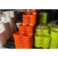 ราคา [12 ใบ] ถ้วยน้ำจิ้ม (3 ช่อง 6.5 นิ้ว , 2 ช่อง 24 นิ้ว) ถ้วยน้ำจิ้มเมลามีน เนื้อหนา ถ้วยน้ำจิ้มสุกี้ ถ้วยน้ำจิ้มหมูกระทะ (24184820762)