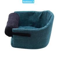 ราคา [NANA] Portable Pet Car Booster Seat Small Dogs Carrier Dog Car Travel Seat Basket Dark (11962078550)