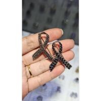 ราคา เข็ดกลัดไว้อาลัย เงินแท้ พลอยแท้ นิลแท้ เหลี่ยมสวยเล่นไฟ (55950191269)