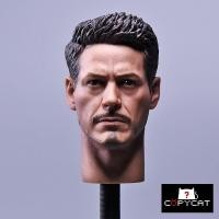ราคา (พร้อมส่ง)หัวโมเดล โทนี่ -ไอรอนแมน Copycat 1/6 : Iron Man Tony headsculpt (4272107426)
