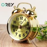 ราคา นาฬิกาปลุกโลหะ สไตล์วินเทจ ย้อนยุค สีทอง ไขลาน โลหะ เลื่อนปลุก ตกแต่งบ้าน แมนนวล ไขลาน วินเทจ น่ารัก โลหะ นาฬิกาปลุก (14196799572)