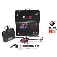 ราคา Wltoys XK K130 2.4G 6CH Brushless 3D 6GระบบFlybarless RCเฮลิคอปเตอร์BNF RTF (5960940615)