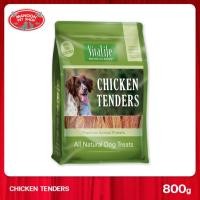 ราคา VITALIFE Dog Treats Chicken Tenders ขนมสำหรับสุนัขเนื้อสันในไก่อบแห้ง ขนาด 800 กรัม (7018643305)