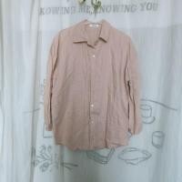 ราคา เสื้อเชิ้ตผ้าลินินสีพีช งานป้าย Sewami (25040368944)