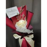 ราคา ช่อดอกกุหลาบริบบิ้น 1 ดอก (29228258197)