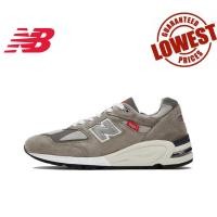 ราคา New Balance NB 990 V 2 Version Series Low Top Running Shoes Gray American M990VS2 (24158327871)