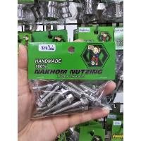 ราคา น้าคมน็อตซิ่ง น็อตแคร้งรุ่น KSRใหม่ เครื่องงานกลึงมือเลส ซ้าย+ขวาแท้ (25237338524)