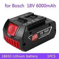 ราคา ข้อเสนอพิเศษ18โวลต์6.0Ah แบตเตอรี่สำหรับ Bosch สว่านไฟฟ้า18โวลต์ Li-Ion Batteryies แบบชาร์จ BAT609 BAT609G BAT618 BAT618 (22979244652)