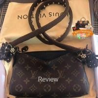 ราคา ไหมหุ้มหูกระเป๋า LV Pallas Clutch พรีออเดอร์ (1689581880)