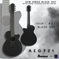 ราคา กีตาร์โปร่งไฟฟ้า 7 สาย Ibanez AEG721-BOT (29180235902)