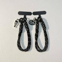 ราคา INS Dark Cat Salted Fish Small Pendant Braided Rope Short Mobile Phone Clip Lanyard Wrist Strap CCD Camera Pendant pendant Newk (26273376368)