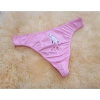 ราคา #จีสตริง #gstring #g-string #Thong กางเกงใน ยี่ห้อ HUE size XL ลายแมวเหมียว น่ารักๆ มือ 1 (16745650773)
