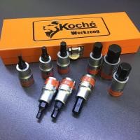 ราคา บล็อกชุดเดือยโผล่ 6 เหลี่ยม (สั้น) 9 ตัวชุด ยี่ห้อ KOCHE (2029369815)