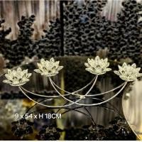 ราคา (มาใหม่) เชิงเทียน ดอกบัวคริสตัล (28056586001)