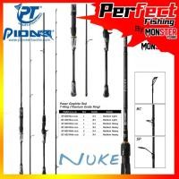 ราคา คันเบ็ดตกปลา PIONEER รุ่น NUKE POWER GRAPHITE ROD ขนาด 6 และ 6.6 ฟุต แบบ 1 ท่อน และ 2 ท่อน (มีทั้ง สปิ้นและเบท) (23901357179)
