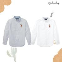 ราคา Ralph Lauren Big Pony Oxford Shirt (boy Size) สินค้าแท้ ใหม่ ป้ายห้อย (345624528)