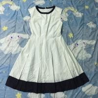 ราคา ZEIN เดรสสีขาวเรียบหรู (11296804072)