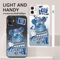 ราคา เคส iPhone case เคสโทรศัพท์มือถือ ขอบสี่เหลี่ยม ป้องกันเต็มเครื่อง ลายการ์ตูนหมีนําโชค (16099589152)
