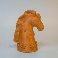 ราคา รูปปั้นทับกระดาษดินเผา - ม้า - ทท131 (52202637534)