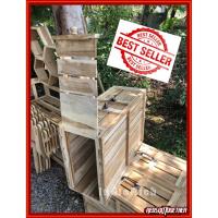 ราคา กล่องไม้สักใส่ไก่ กรงไก่ชน ลังใส่ไก่ กล่องไม้ใส่สัตว์เลี้ยง ใส่ไก่ชน กรงใส่ไก่ไม้สัก ลังใส่ไก่ ขนาด40x24x58 ซม. (4290176622)