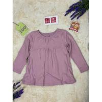 ราคา เสื้อแขนสามส่วนเด็กไซส์ 100 Uniqlo แท้ (54002261567)