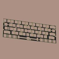 ราคา Kbdfans อุปกรณ์เสริมที่รองรับสําหรับ Wooting 60HE ANSI (23660479487)
