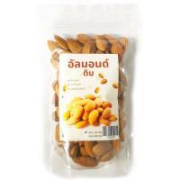 ราคา Almonds อัลมอนด์ออแกนิค (ดิบ) เต็มเมล็ด ไม่มีเปลือก คีโตทานได้100กรัมและ 500 กรัม (26907537974)