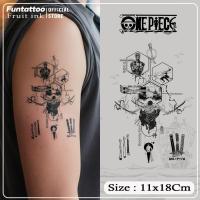 ราคา Roronoa Zoro Kyutoryu & Katana Fruit Ink Tattoo ติดทนนาน 15 วัน กันน้ํา 11*8ซม. - กึ่งถาวรชั่วคราว (52050236417)