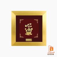 ราคา Khongkwan by Aurora กรอบรูปต้นส้ม 15*15 ซม. ประดับด้วยทองคำแท้ 99.9% (22725485809)