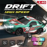 ราคา RC Drift Car Racing 1/18 ความเร็วสูง Off Road รถวิทยุรีโมทคอนโทรลรถ Drifting 2.4G ไร้สายแบบพกพาของเล่นสําหรับ Boy (46202083655)