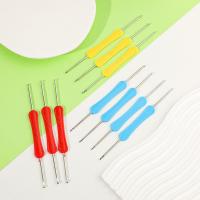 ราคา ผู้ผลิตขายส่งสีสัน Handle Double-Headed โครเชต์ชุด Handmade DIY เครื่องมือถักเสื้อกันหนาวผ้าพันคอโครเชต์ 12.04 C (58052583686)