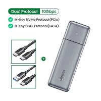 ราคา UGREEN(80863) M.2 M-Key SSD Case NVMe/SATA Enclosure M.2 to USB Type C 3.1 Gen2 SSD(รองรับทั้งNVMeและM.2sata) (7683873941)
